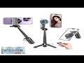 Magnetic Tripod For IPhone With Remote Control 4 In 1 Portable Selfie Stick With Extendable