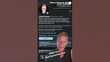 How to get clients from LinkedIn? Optimize your headline. #LinkedIn #LinkedInMarketing #Shorts.