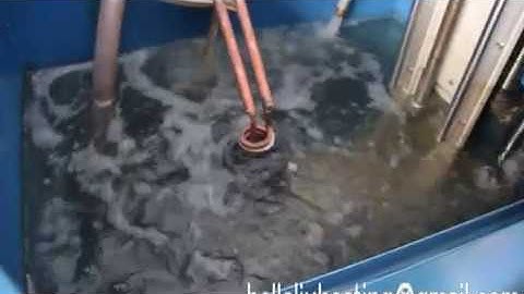 Shaft hardening induction heating machine and CNC hardening machine tool