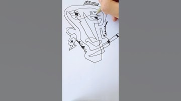 #Drawing by #EugeneIvanov #shorts #punk EUGENE IVANOV ART: http://opatov.wixsite.com/eugeneivanov