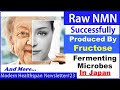 Nmn made in japan lab by bacteria  reverse menopause  pace of aging clock   subjective age ns23