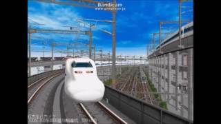 新VRM3★欲張り新幹線44完成版700系のぞみ