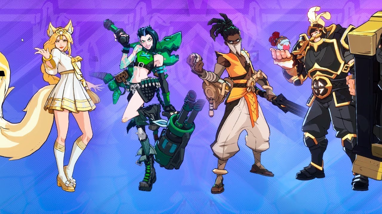 2XKO ▰  all Skins 2XKO all color Character Costume ▰