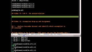 Regression:  Assumptions - Gauss-Markov 9 - Autocorrelation