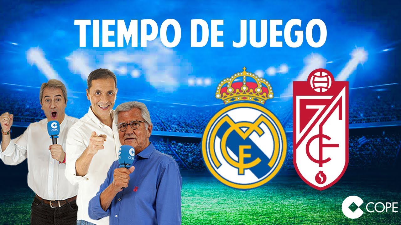 Directo del Real Madrid 1-0 Granada en Tiempo de Juego COPE - YouTube