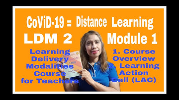 Part 1: LDM2 for Teachers (Module 1 - Overview)