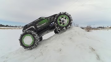 Extreme Cold and Snow with Traxxas Summit 4x4 - Netcruzer RC