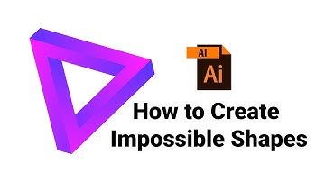 How to create impossible shape in illustrator | intolerable shape  | Advance Illustrator Tutorial