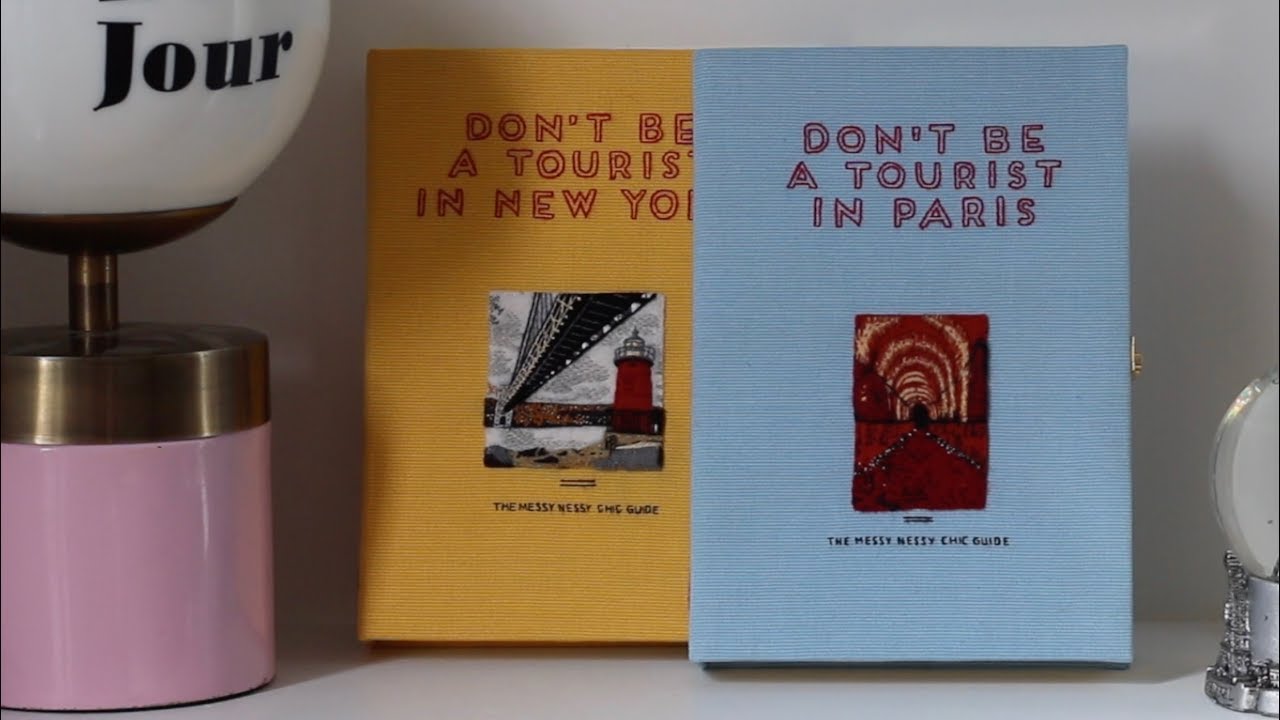 Don't Be a Tourist Books become Olympia Le-Tan Clutch Bags