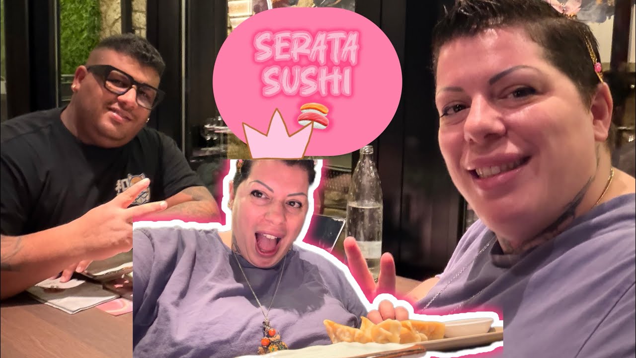 Si va al sushi 🍣✨il nostro sabato sera ✨