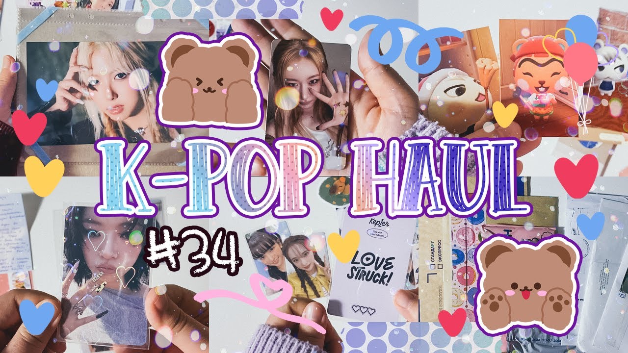 ~ K-pop распаковки #34 | Purple Kiss, Moon Byul, Twice, Itzy, kep1er, Young Posse, Fifty fifty ~