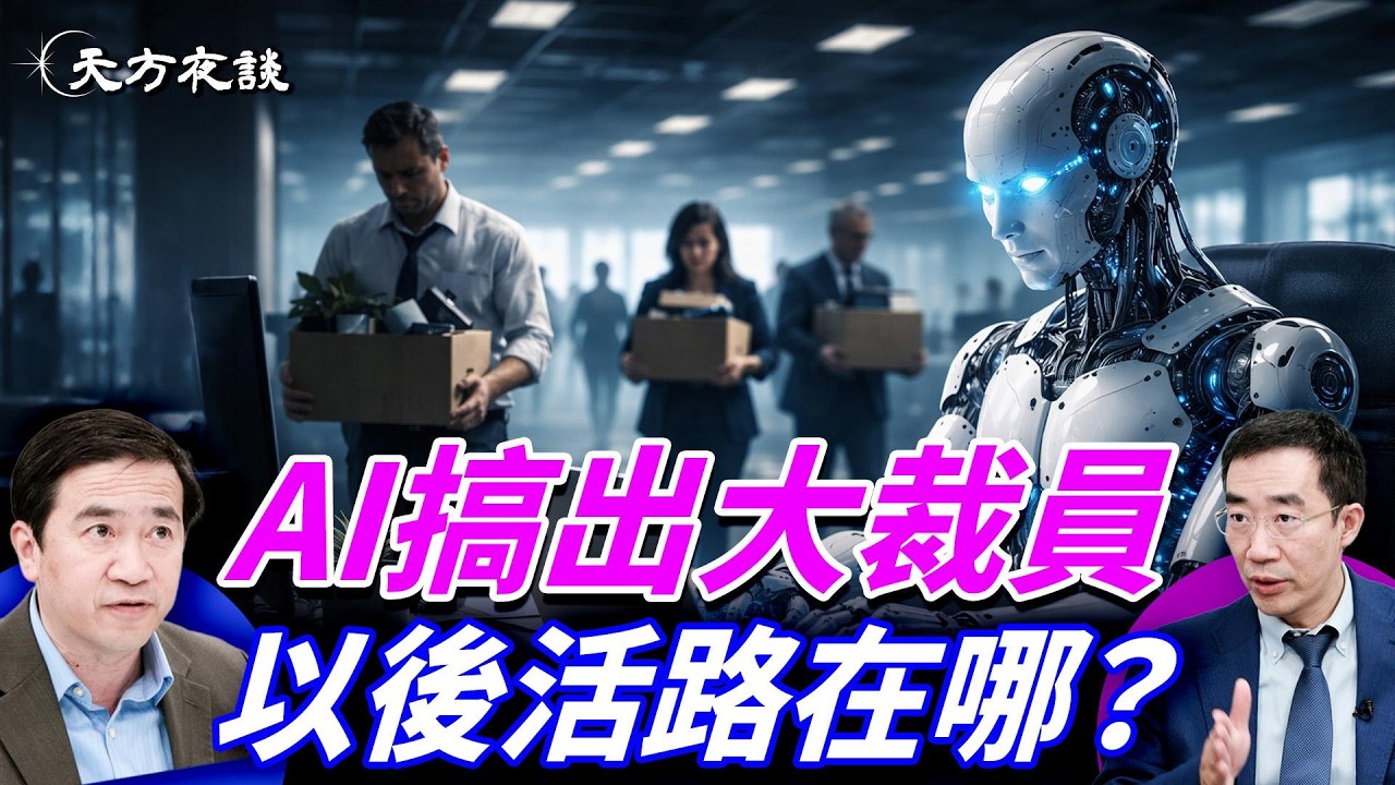 高科技公司紛紛大幅裁員，以後還有活路嗎？#天方夜談 ｜#方偉時間 03.09.2026 @TianliangZhang