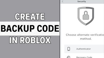 How To Make a Backup Code in Roblox 2024 (EASY Tutorial!)