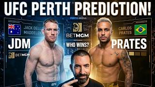 UFC PERTH: DELLA MADDELENA vs PRATES FULL Breakdown &amp; Prediction | UFC Perth Main Event Analysis