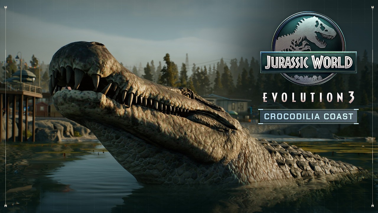 Jurassic World Evolution 3 : Crocodilia Coast est maintenant disponible