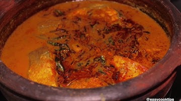Fish Curry without coconut Recipe | Easy Fish Curry Recipe