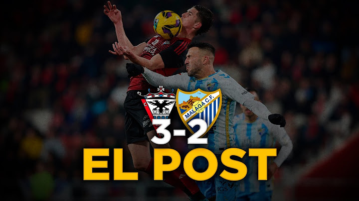 MIRANDÉS 3-2 MÁLAGA | JARRO DE AGUA FRÍA EN EL ÚLTIMO MINUTO