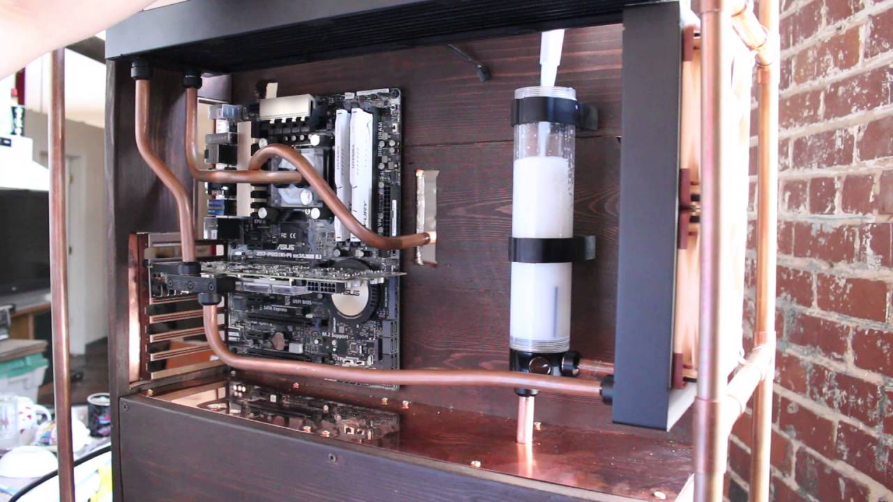 copper water cooling pc