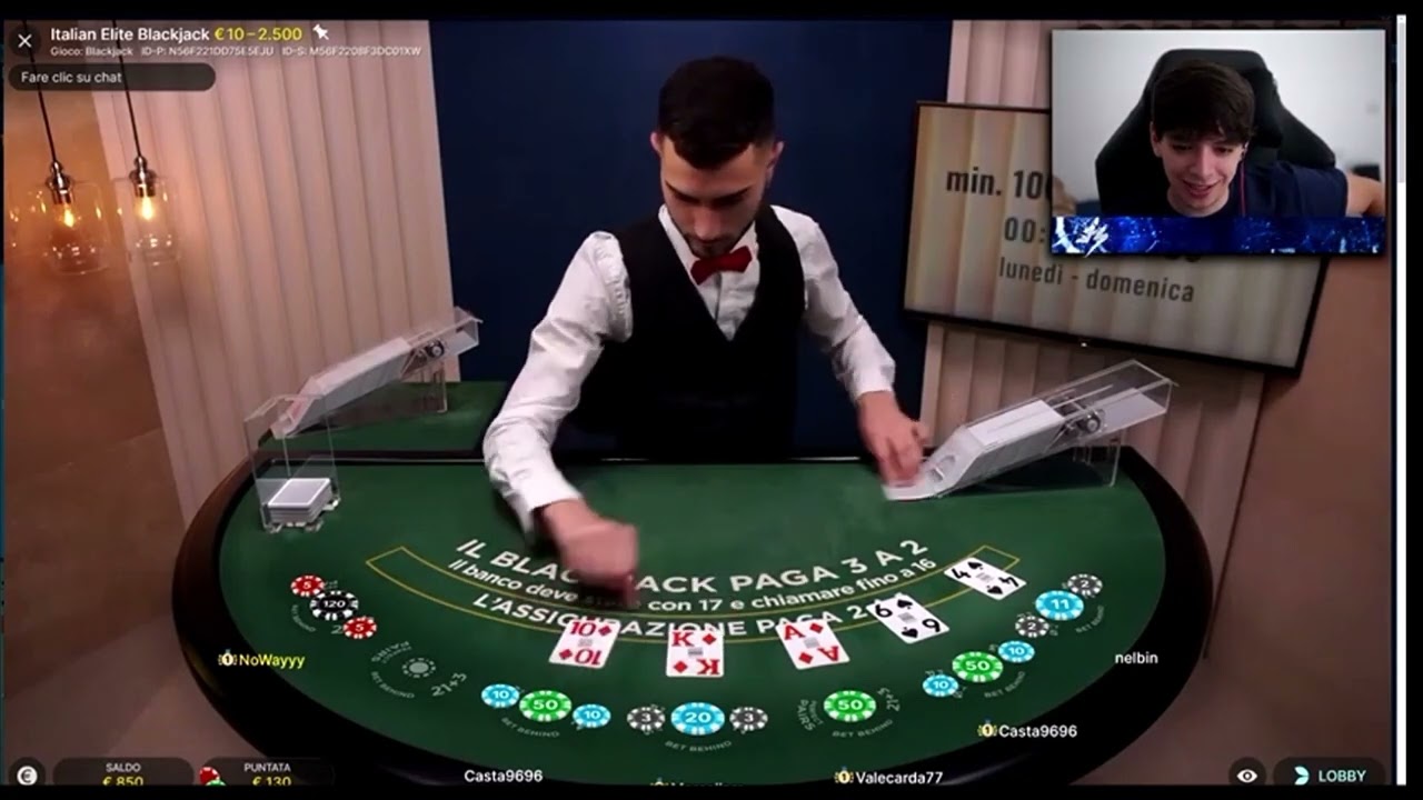 STREAMER SBANCA AL BJ!!