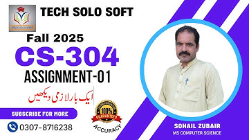 CS304 Assignment 1 Solution Fall 2025 | CS304 Assignment Fall 2025 OOP