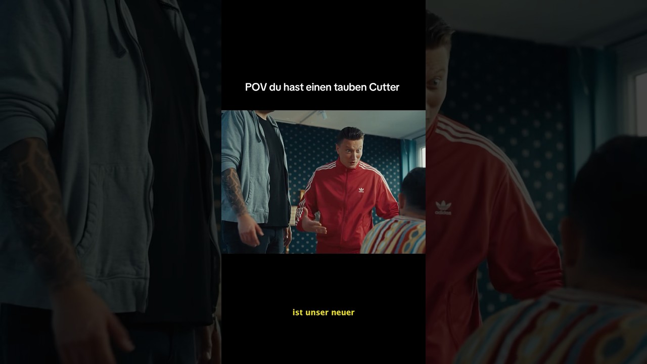 Wenn jemand von einem großen Talent spricht, ist unser neuer Cutter gemeint 