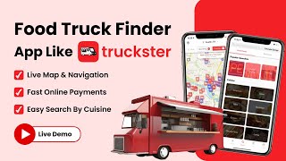 Food Truck Finder App Development | Food Truck Locator App Development in 2024 |Live App Walkthrough screenshot 3