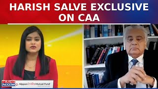 Harish Salve Exclusive Interview With Times Now Over Citizenship Amendment Act Implementation  News