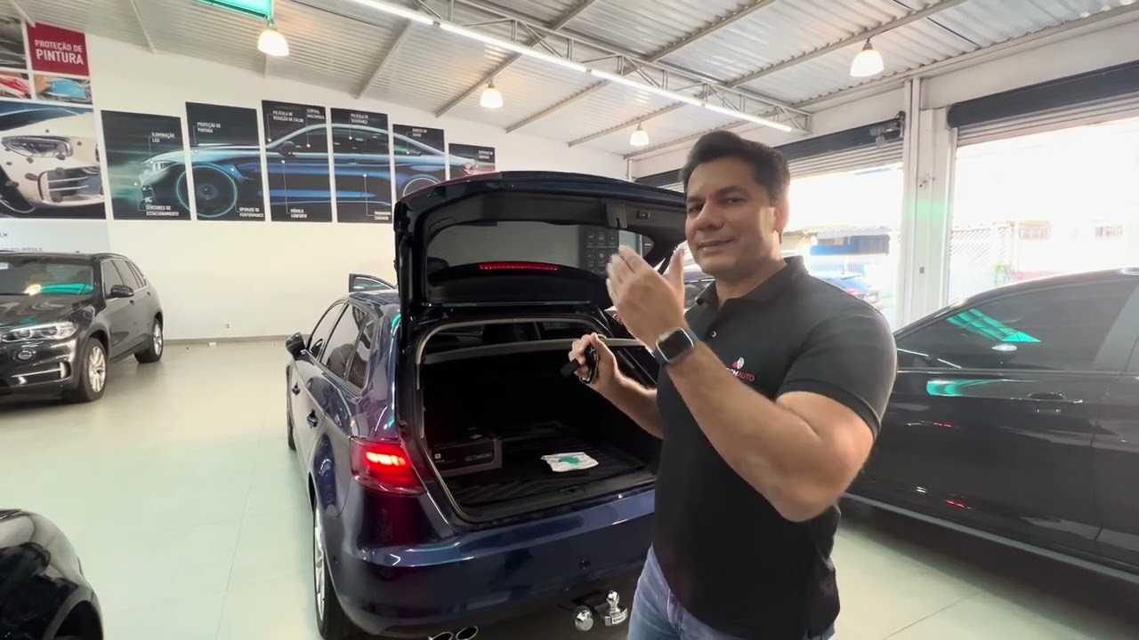 Audi A3 2016 - Instacalao de abertura e fechamento porta malas automático - ArtsomAuto