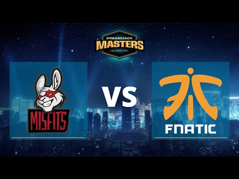 Misfits vs Fnatic - DreamHack Masters Las Vegas 2017 - Dzień 2