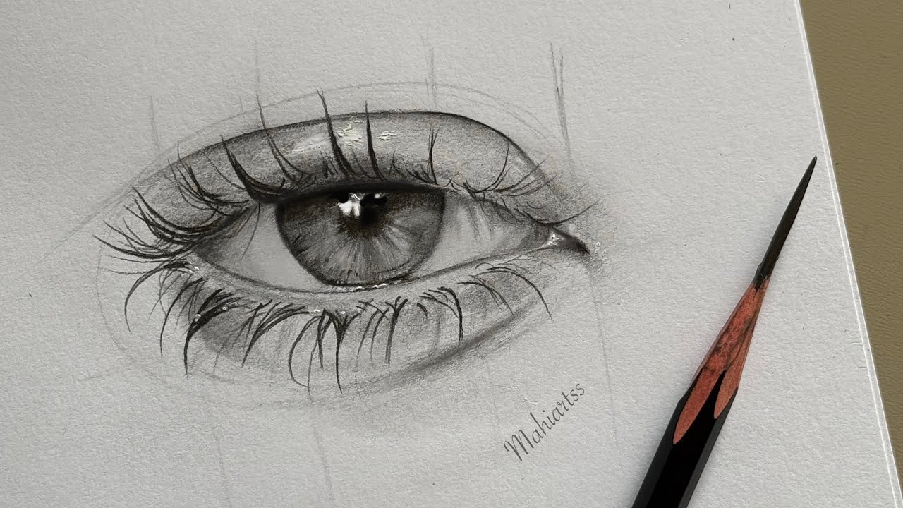 How to Draw an Eye | Step-by-Step Tutorial