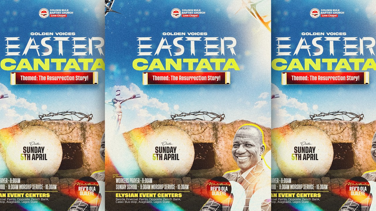 EASTER CANTATA || SUNDAY SERVICE || 5TH APRIL 2026 - YouTube