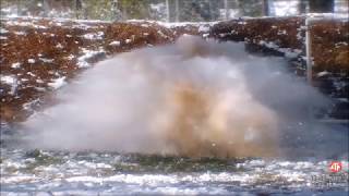Full Snowman vs 2 Lbs Tannerite Update
