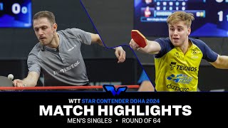 Truls Moregard Vs Ovidiu Ionescu Ms R64 Wtt Star Contender Doha 2024