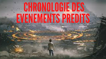 Proposition de chronologie des évènements prédits selon Jean Stiegler.