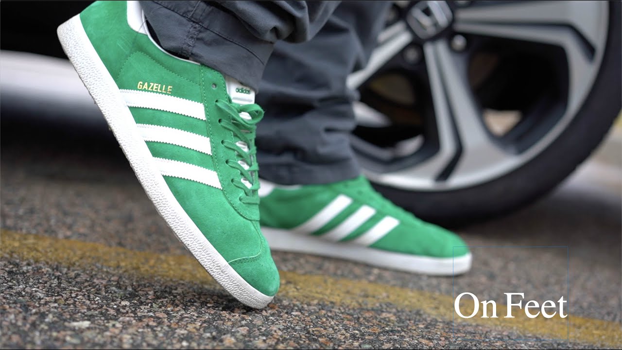 adidas gazelle green