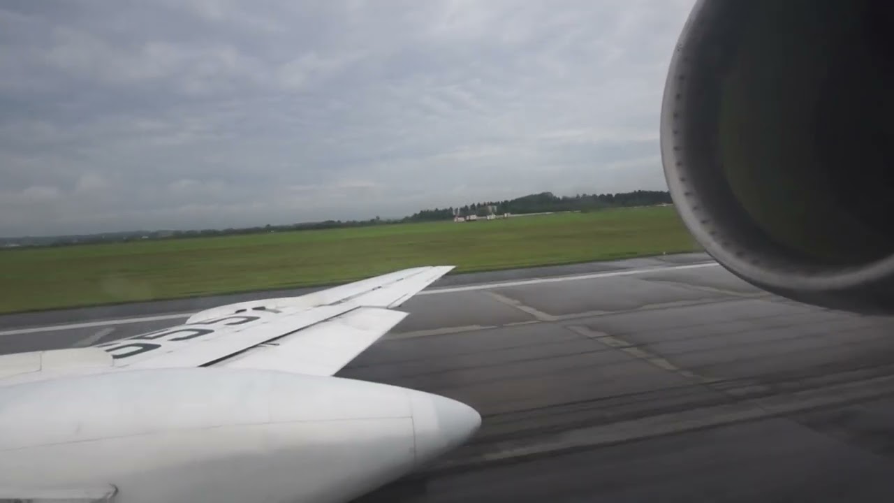 Center-South Airlines Tupolev Tu-134B-3 RA-65574 takeoff Perm Airport, Russia