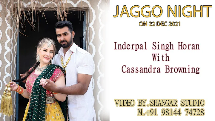 Inderpal Singh Horan  with  Cassandra Browning