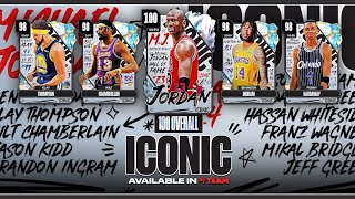 100 OVERALL MICHAEL JORDAN AND MORE GAMBLING ONLY CONTENT.. COOL. NBA 2K24 MyTEAM