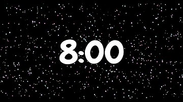 Space 8 Minute Timer With Sound