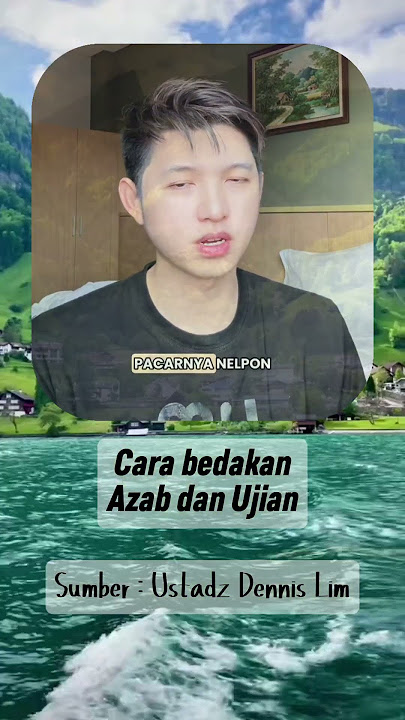 mulai hari ini sudah tau kan bedanya azab dan ujian #doa #jodoh #ustadzdennislim #menikah #motivasi