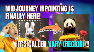 Midjourney Inpainting Feature Vary (Region) - V 5.2