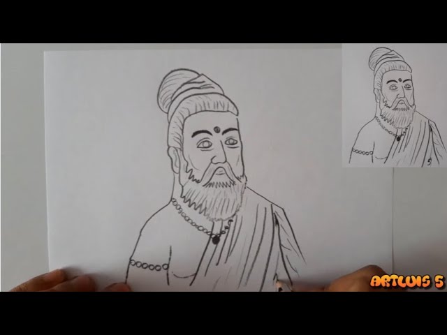 Aggregate 146+ pencil thiruvalluvar drawing super hot