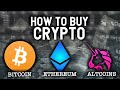 HOW TO BUY BITCOIN, ETHEREUM AND ALTCOINS! (Crypto Investing from Beginner to Advanced)