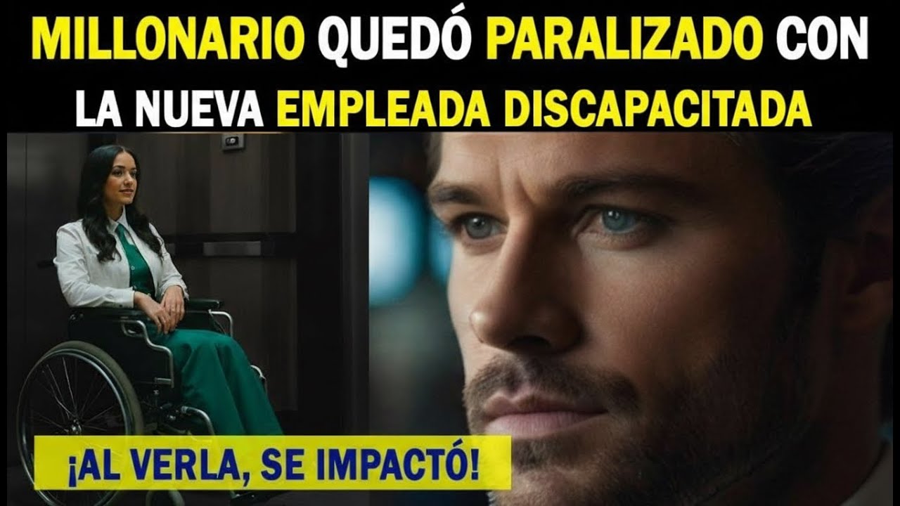 Millonario impactado al ver a nueva ascensorista en silla de ruedas — secreto y verdad
