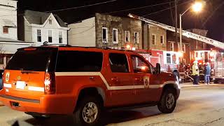 [BCFD] Battalion Chief 6, Engine 35, & Truck 21 Operating On Box Alarm 35-1