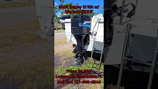 Mercury 150 HP 2-stroke Running on '01 Trophy 21 FOR SALE $6,800 | Call Tom seven two seven 385-2344