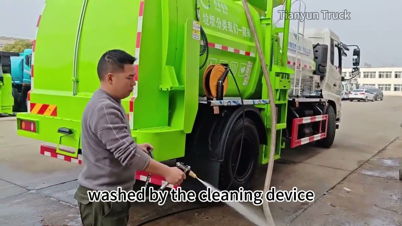 Pure Electric Kitchen Garbage truck,made in China,good quality at low price.