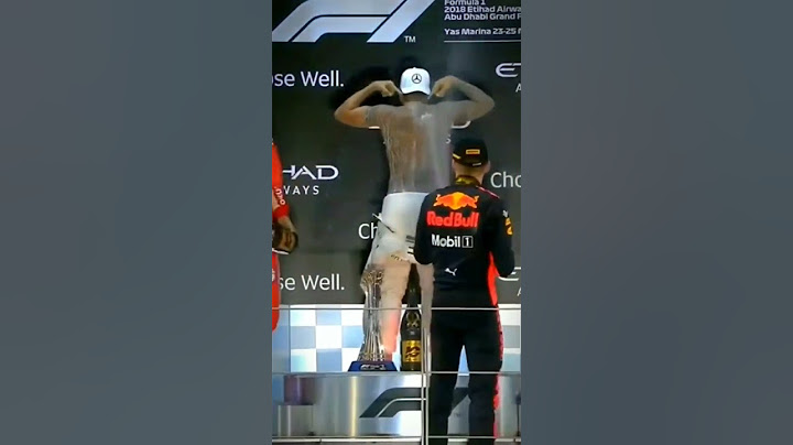 Lewis Hamilton iconic podium celebration in 2018😍 #f1 #f1shorts #fy #viral #redbull #hamilton #usa
