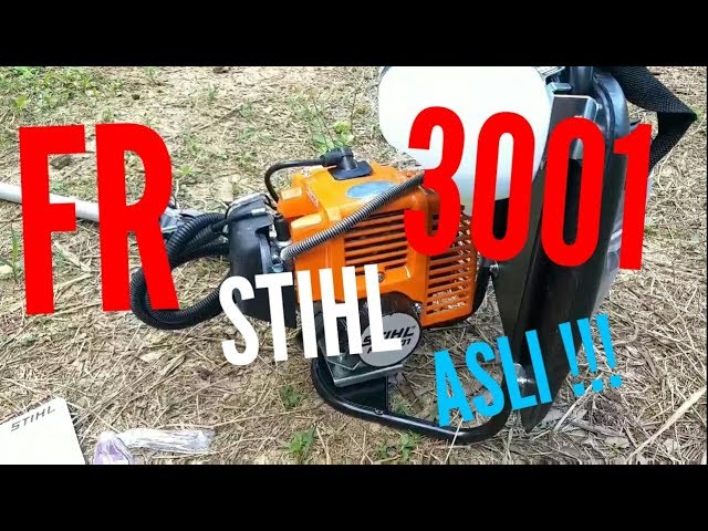 Ciri Ciri Mesin Rumput Stihl Fr 3001 Asli Youtube