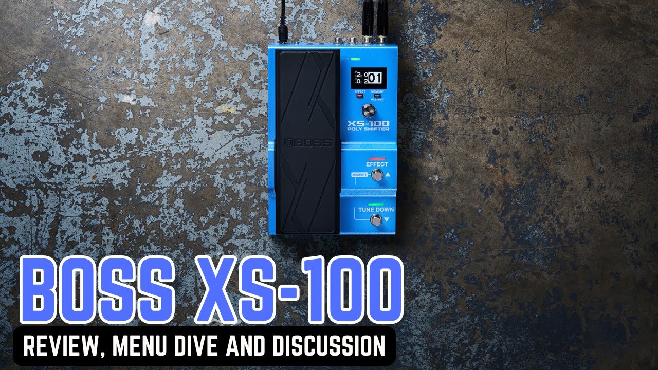 BOSS XS 100 - Review, Menu Dive, First Gig Impressions - YouTube